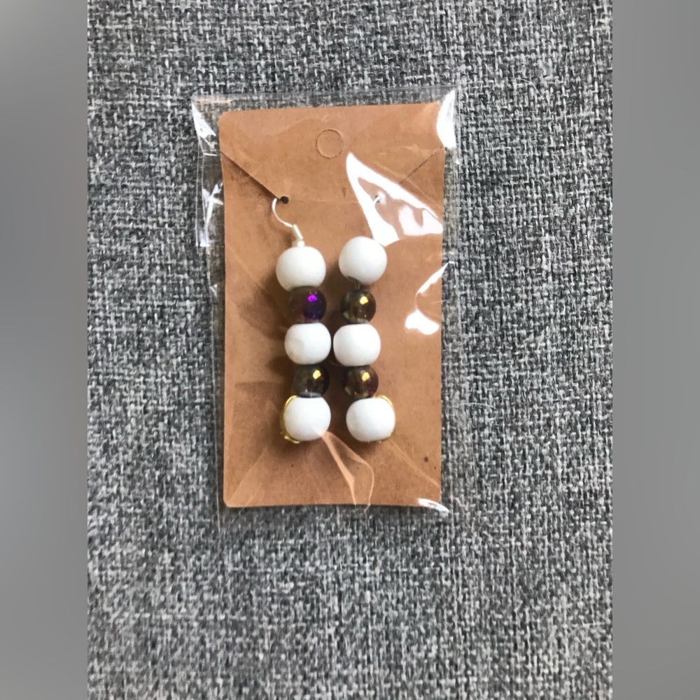 Set of 4 handmade Rose Design Jewelry earrings